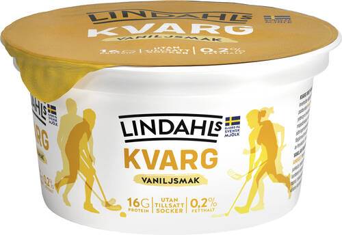 Kvarg Vanilj, 0,2 %, UTS, 150 g