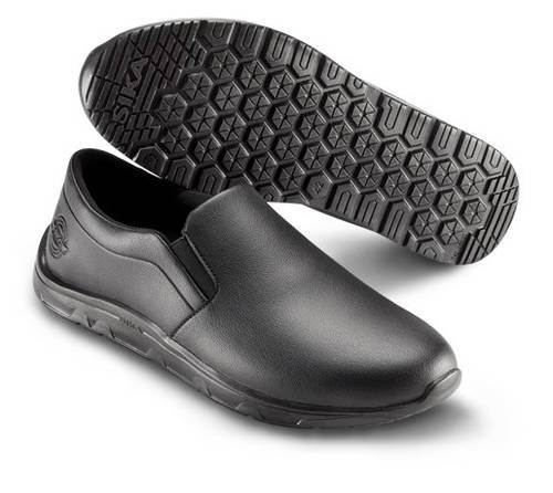 Stabel 19302 sort slip-on sko, str 43