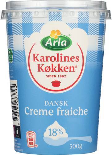 Creme Fraiche Karolines Køkken 18%, 500 g