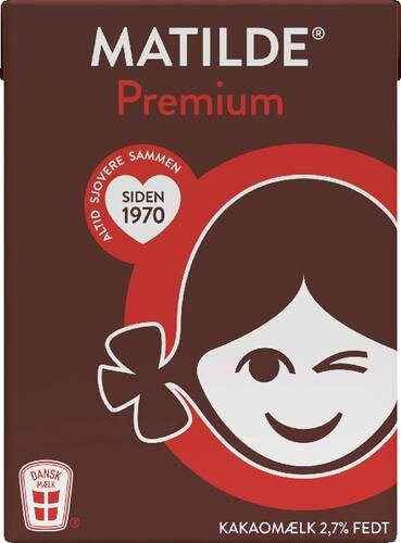 Chokladdryck Matilde Premium 2,6%, UHT, 27 x 200 ml
