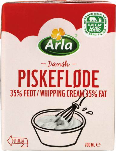 Vispgrädde 36%, UHT, 200 ml