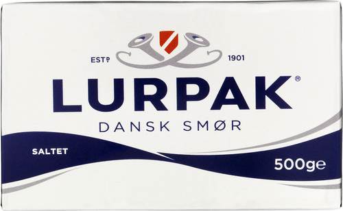 Saltat smör, Lurpak, 500 g