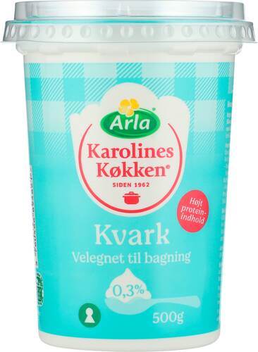 Kvarg Karolines Køkken 0,3%, 500 g
