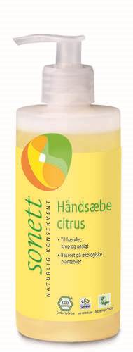 Håndsæbe citrus, 300 ml