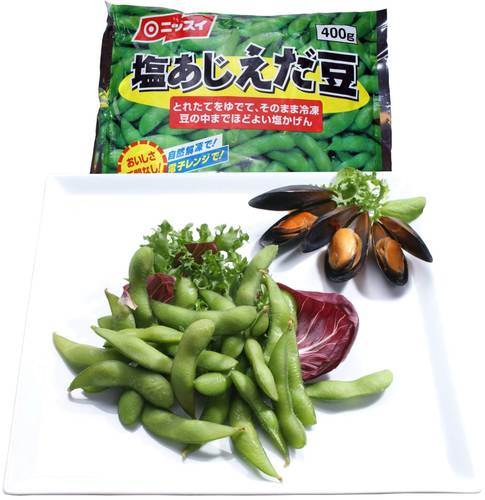 Edamame grønne sojabønner med bælg, 400 g