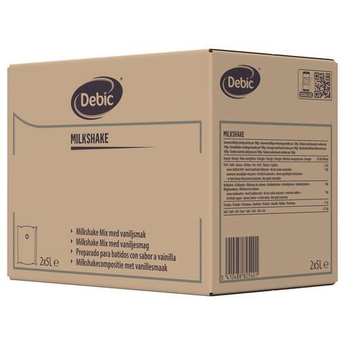 Milkshakemix 2,5 %, till milkshake maskin, UHT, 2 x 5 l
