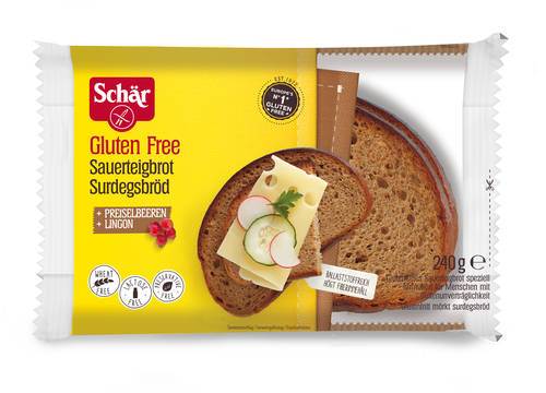 Surdegsbröd ljust, i skivor, glutenfritt, 240 g