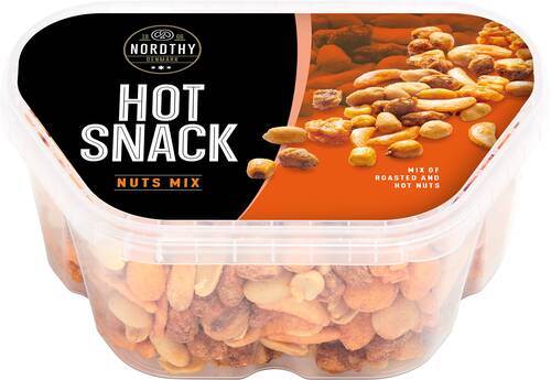 Hot snack mix, nødder, 360 g