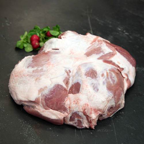 Bov af gris u ben og svær, med snitte, med skankekød, ca. 5 kg, EU