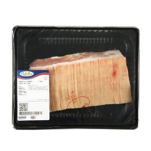 Ribbensteg, sprængt, tilsat 10% lage, 3-4 kg