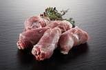 Benløse fugle, grisekød m bacon, u pind, m salt og peber, kogepose, ca. 80 g