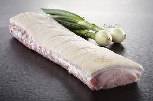 Kotlettrad med svål, benfri, ristad, rimmad, 10% lake, Danmark, ca 5 kg