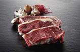 Steak af oksetyndsteg, med fedt, 200 g, EU