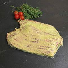 Flanksteak af okse, hvidløgsmarineret, ca. 500 g/stk, EU