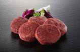 Burger bøf Ø 12 cm, under 18% fedt, 8 x 100 g, EU