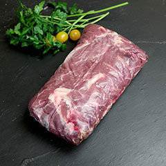 Högrev av nöt rimmat, utan ben, tillsatt 10% lake, Danmark, ca. 5 kg