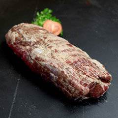 Högrev av ungnöt, rimmad, delad/bunden, kokpåse, tillsatt 10% lake, EU, 3,5 kg