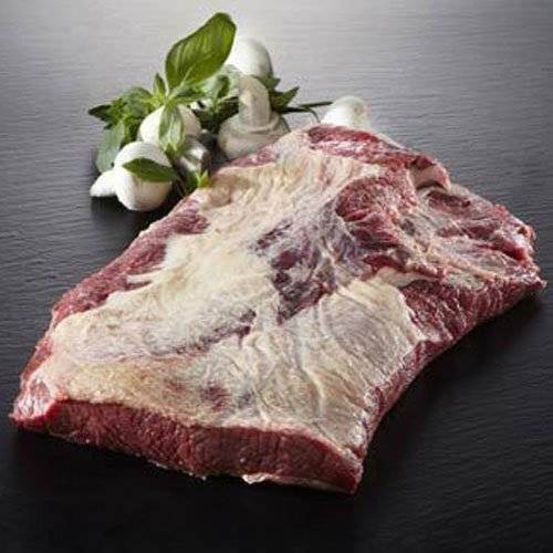 Bringa av ungnöt, utan ben, rimmad, tillsatt 10% lake, 3 kg, EU