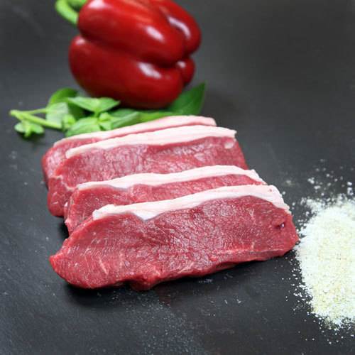 Kalvekotelet uden ben, sous vide pakket, med salt/peber, 8 x 140 g, EU