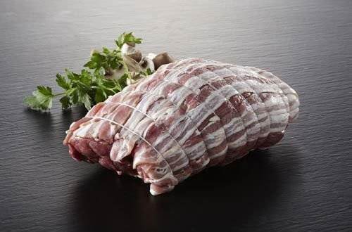 Kalvstek av ytterlår med bacon, ca. 2 kg, EU
