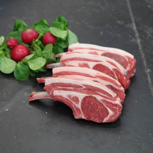 Lammekotelet med skaft, enkelt, variabel vægt, Irland