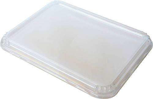 Lock till Caterline låda, 232 x 183 x 16 mm, transparent A-Pet, 372 st