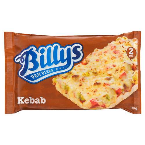 Billys pizza kebab, 20 x 170 g
