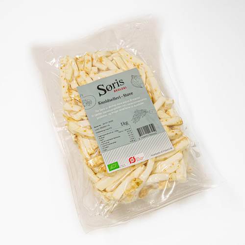 Knoldselleri stave 10x10mm, 1 kg