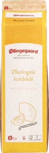Koldskål med citron, rörsocker och vanilj, ohomogeniserad, ekologisk, 1 l