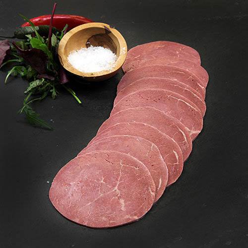 Kogt saltkød i skiver, halal, 200 g