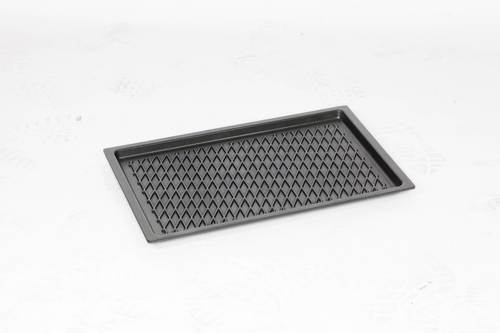 Grillplade BBQ med mønster, 1/1 GN 53 x 33 x 2 cm, induktion