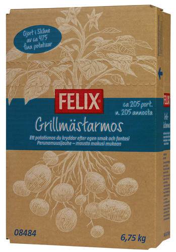 Potatismos Grillmästarmos, 6,75 kg