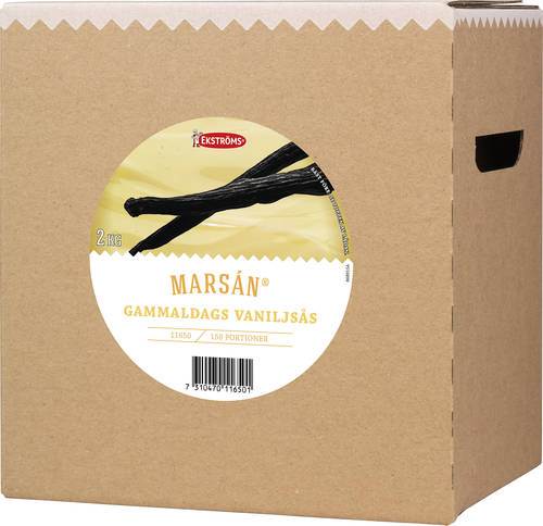 Marsán Gammaldags Vaniljsås, 2 x 1 kg