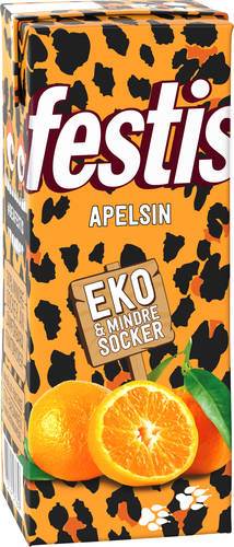 Apelsin Festis, ekologisk, 20 cl