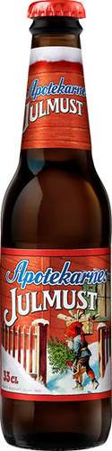 Apotekarnes Julmust, profilflaska / engångsflaska, 33 cl