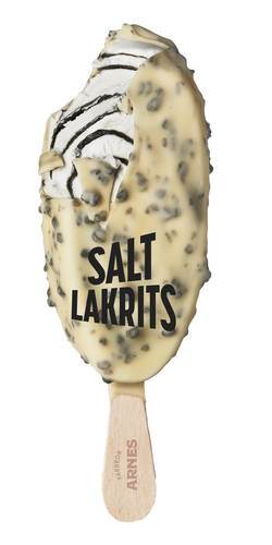Farbror Arnes Salt Lakrits glasspinne, 100 ml