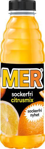 Mer Citrusmix Sockerfri, pet, 50 cl