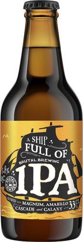 Brutal Brewing A Ship Full of IPA 5,8%, 33 cl