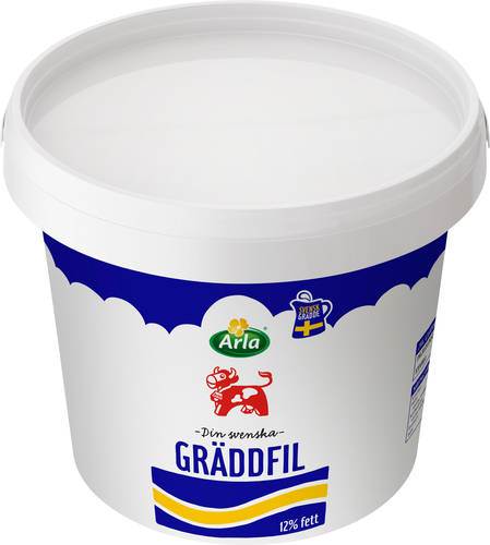 Gräddfil 12%, 2 kg