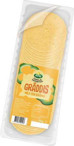 Familjefavoriter Gräddis 30%, skivad, 750 g