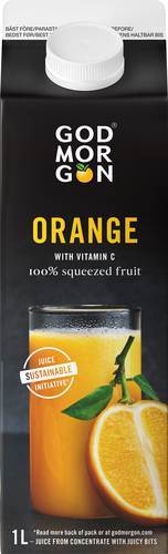 Godmorgon Apelsinjuice, 1 l