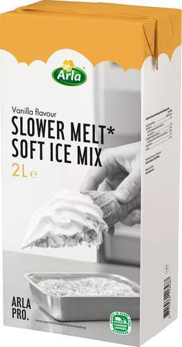 Mjukglassmix 6%, slower melt, 2 l
