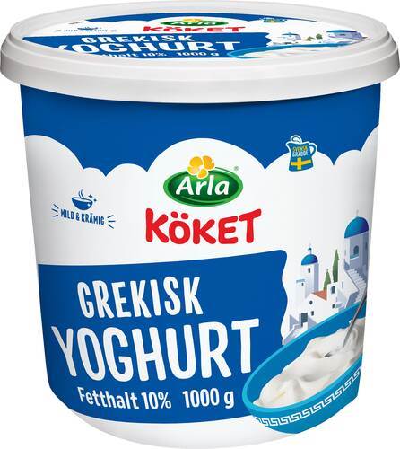 Grekisk yoghurt 10%, 1 kg