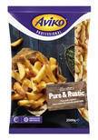 Pommes Frites Pure & Rustic Fries, 14 x 14 och 10 x 20 mm, 2,5 kg
