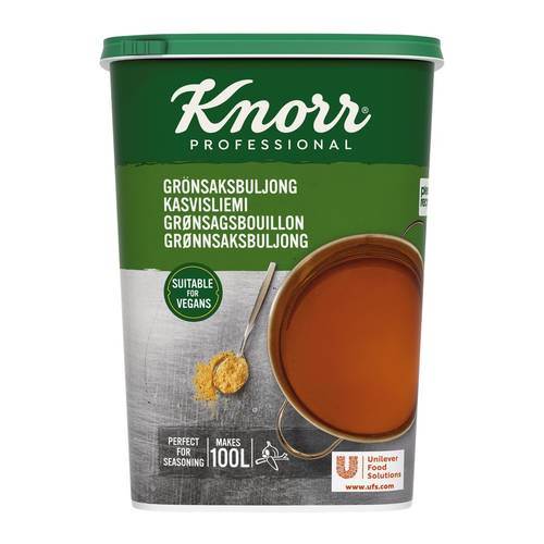 Grönsaksbuljong pulver, vegansk, 100 l, 1,5 kg
