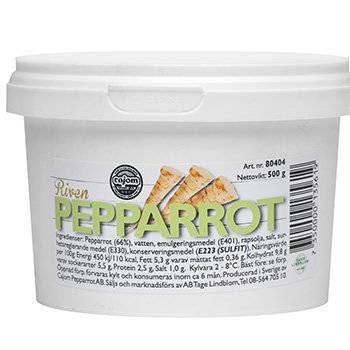 Riven pepparrot, 500 g