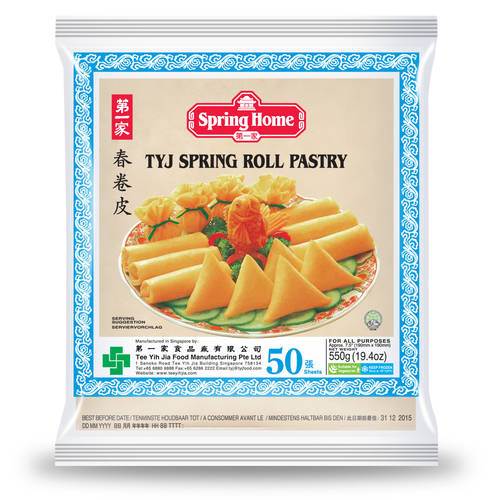 Deg till Vårrullar, 19 x 19, 50 st, 550 g