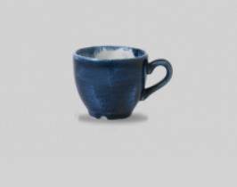 Espresso kopp Stonecast Plume Ultramarine (blå), 100 ml, H 5,5 cm, Ø 6,5 cm