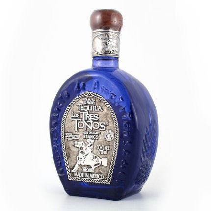 Los Tres Tonos Blanco, Tequila, 40 %, 70 cl