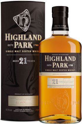 Highland Park 21 YO, 47,5%, whisky, 70 cl